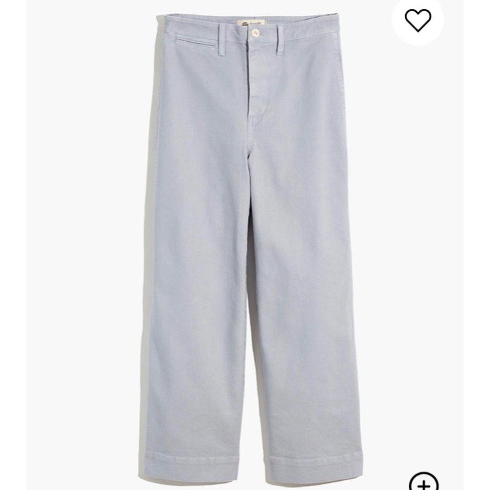 Madewell Emmett Slim Wide-Leg Crop